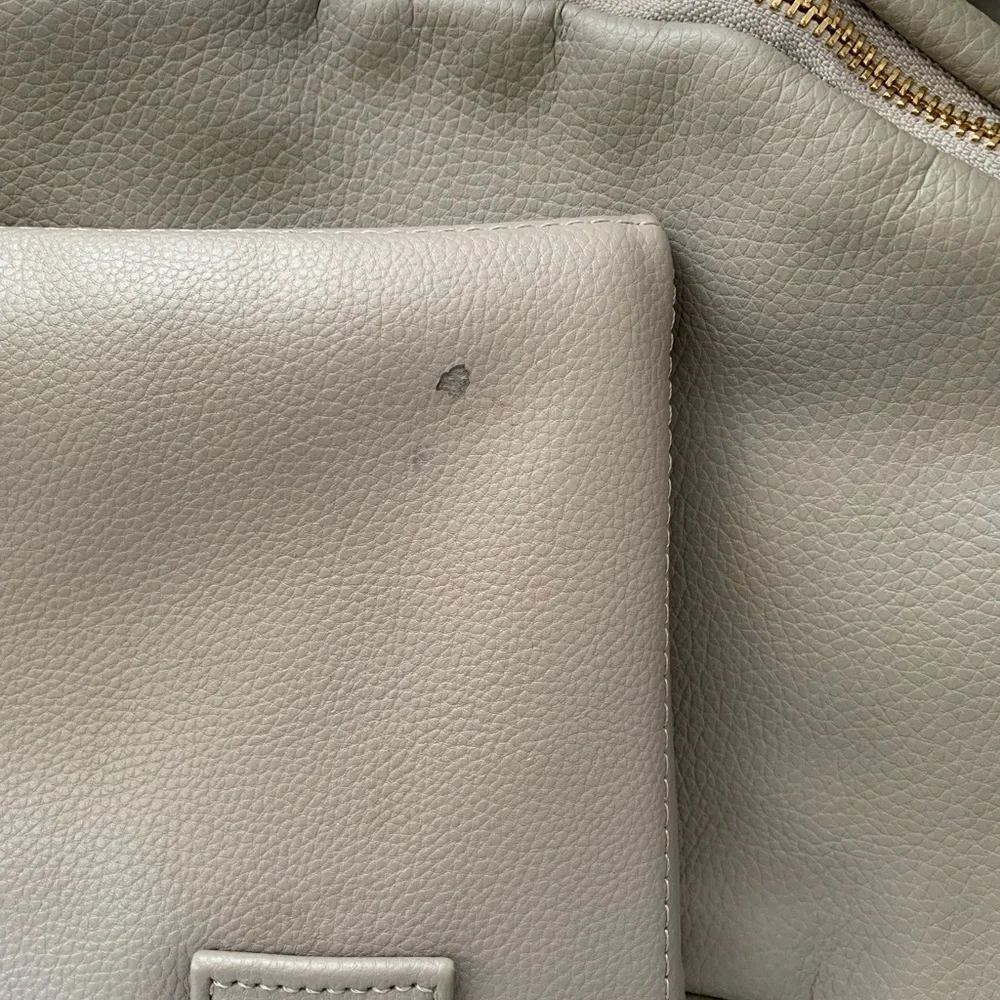 Fawn Design Faux Leather Diaper Backpack‎ Bag Original with changing pad